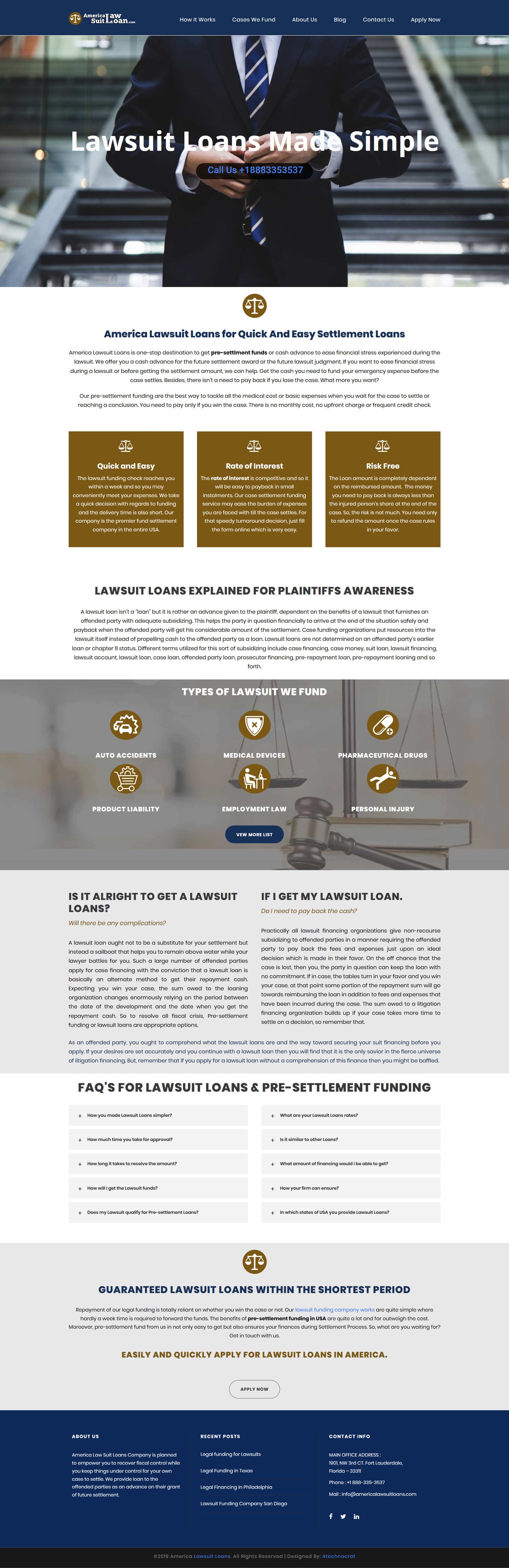 america lawsuit loans website